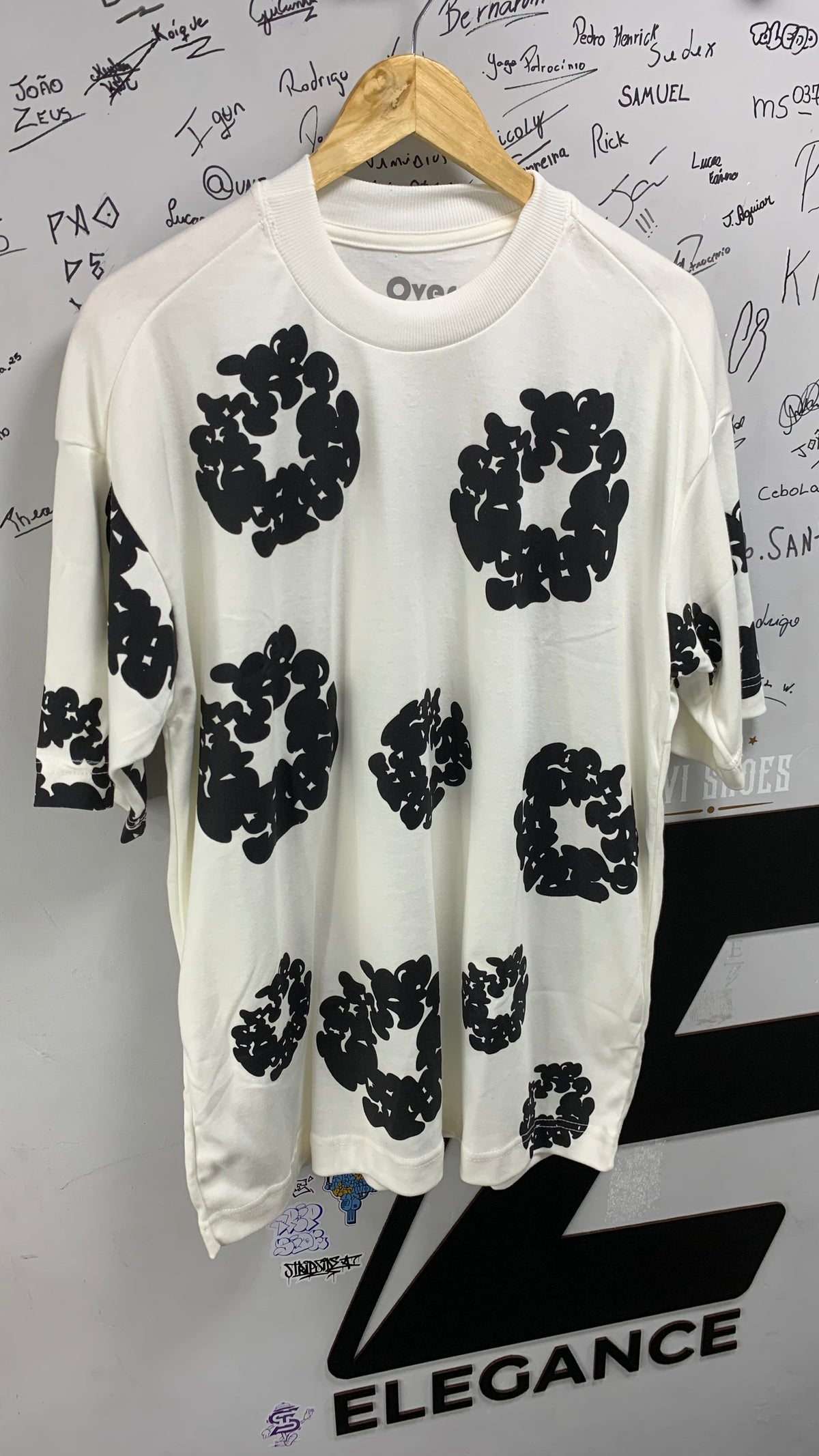 Camisa Over Denim Tears