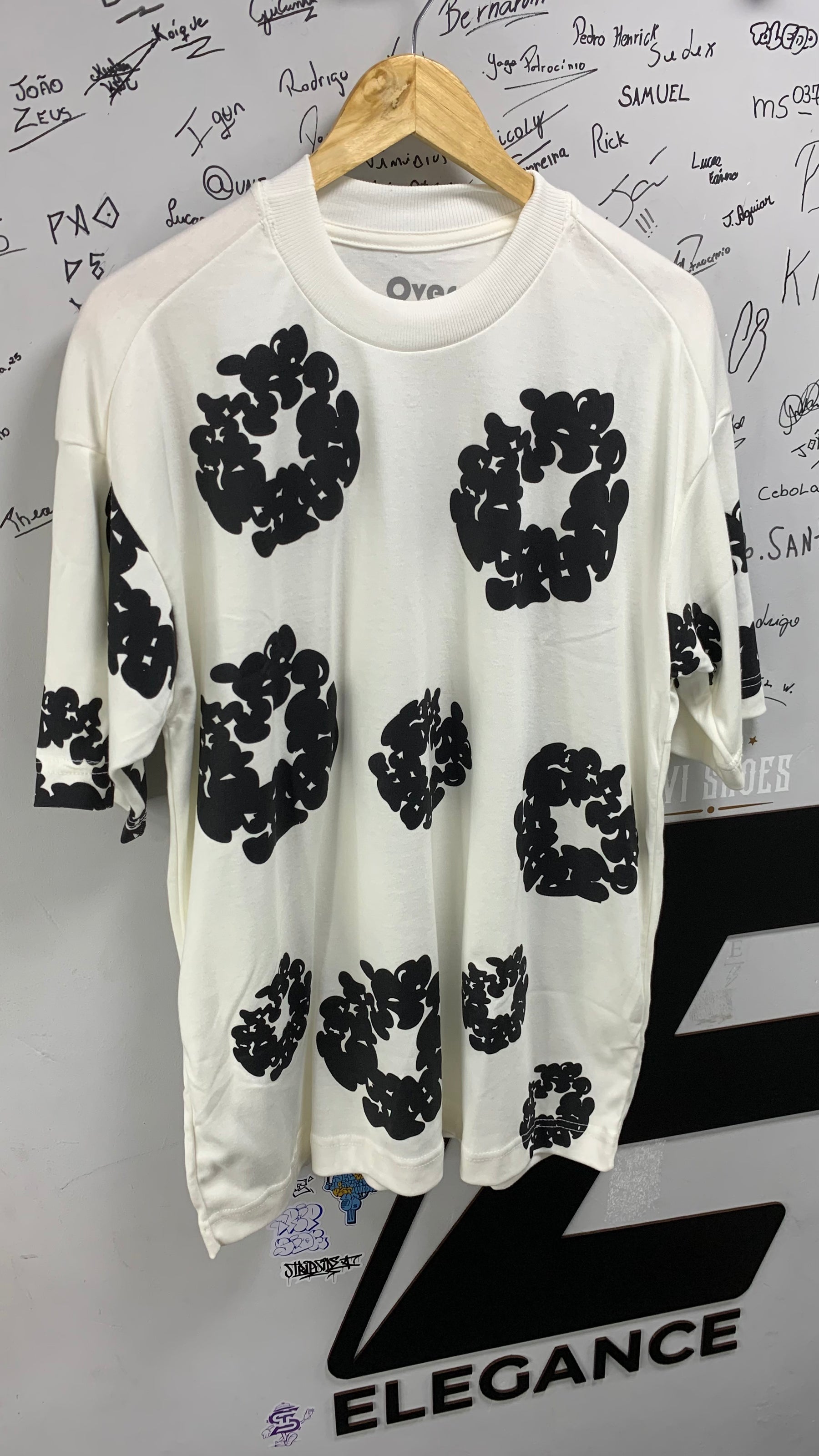 Camisa Over Denim Tears