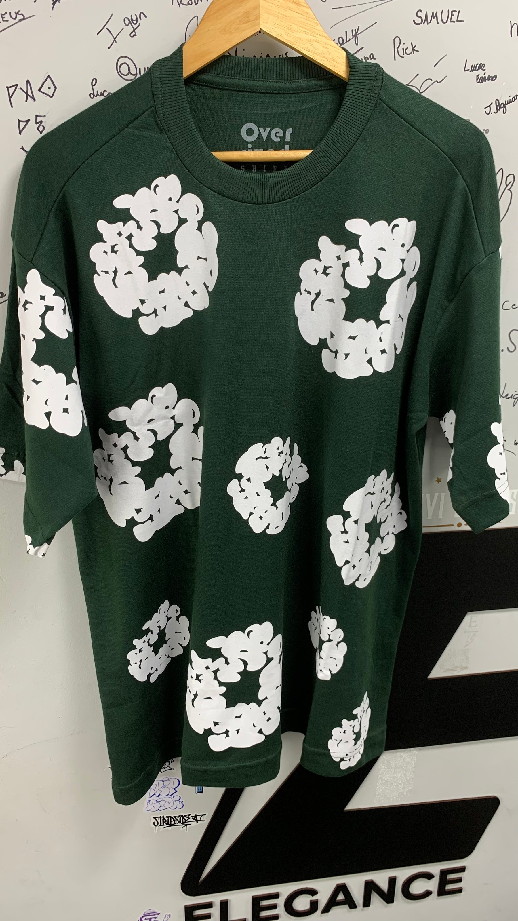 Camisa Over Denim Tears