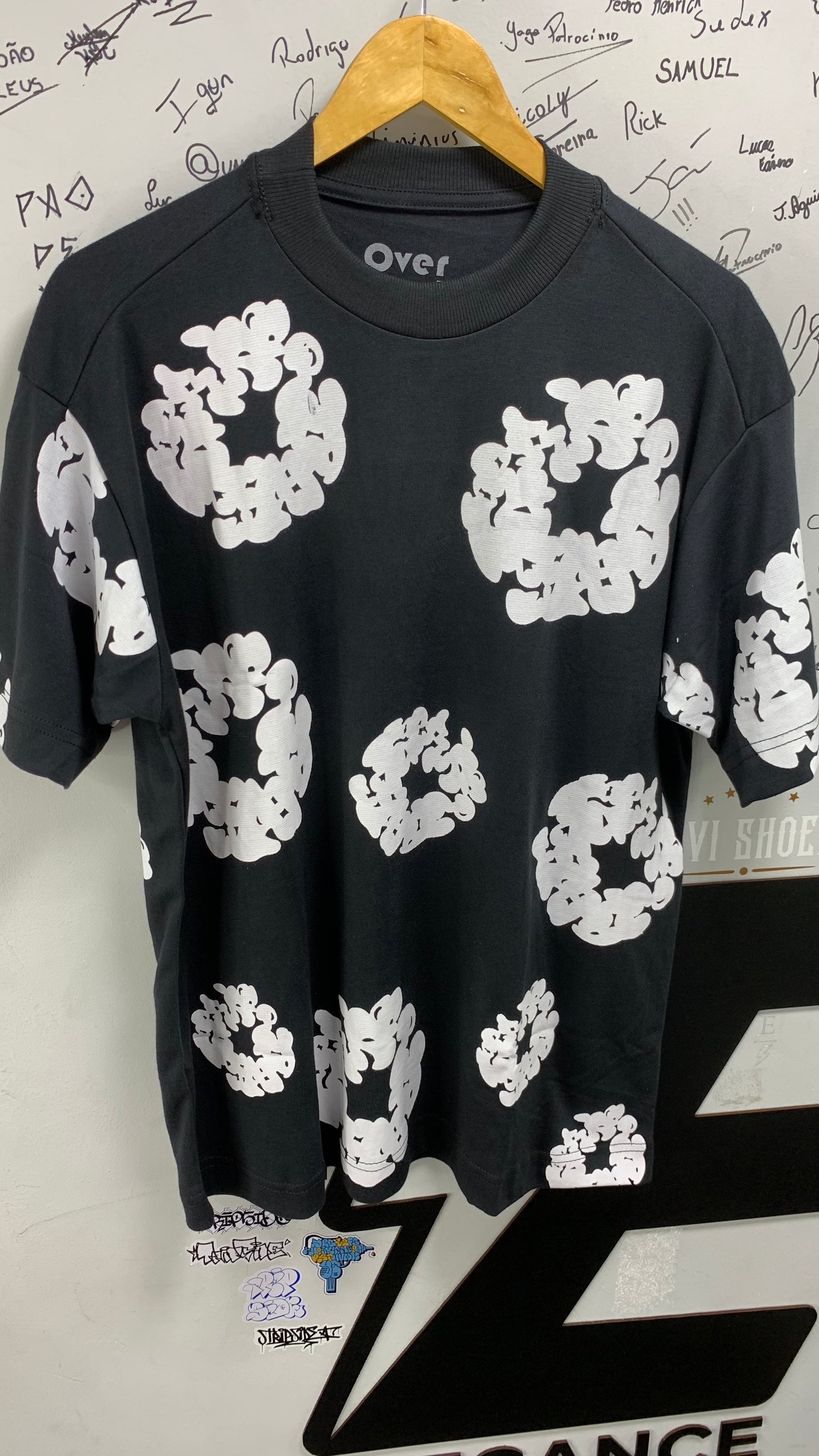 Camisa Over Denim Tears